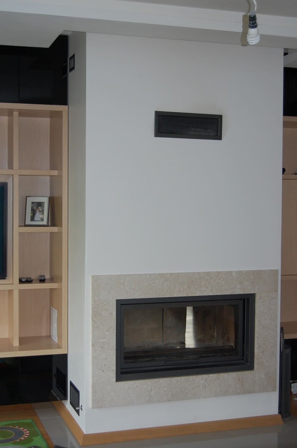 Blog - A fireplace in a room, where to position it ?