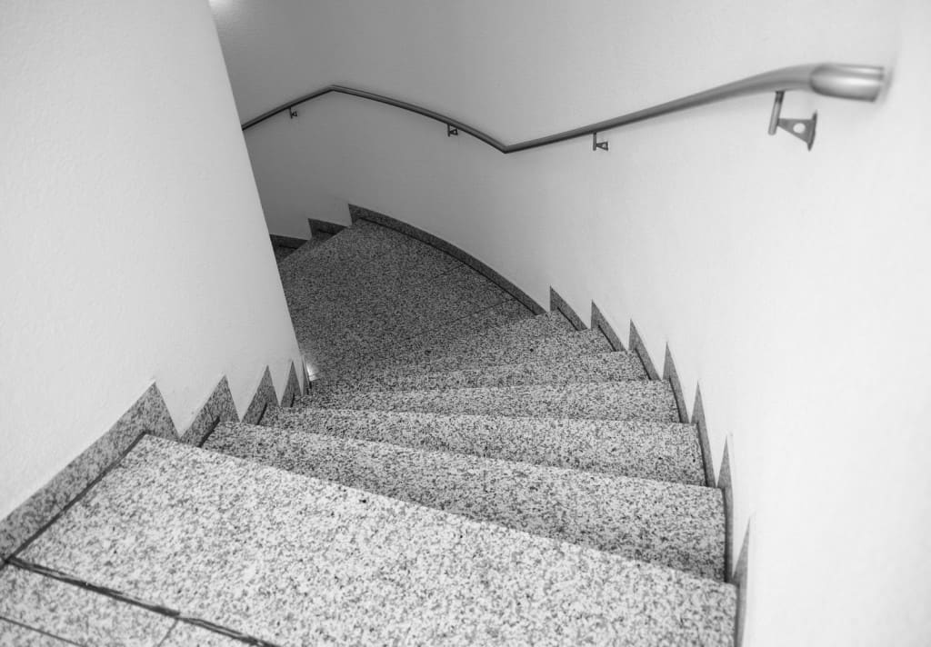 Blog - Stairs made of granite in the arrangements  of interiors