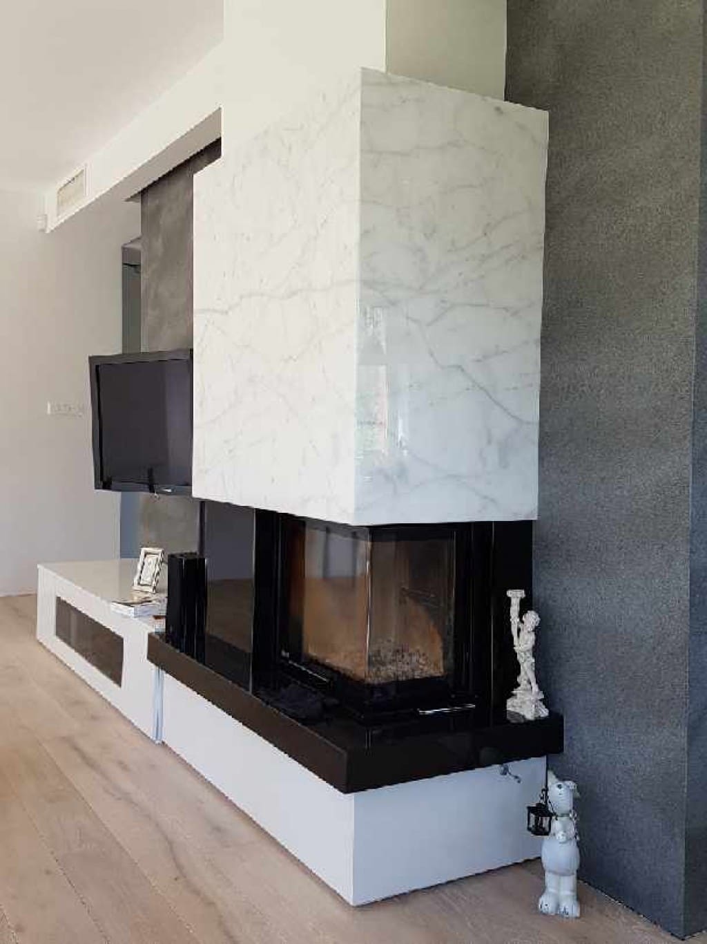 Blog - Marble firestones  –  a stylish finishing element of interior spaces
