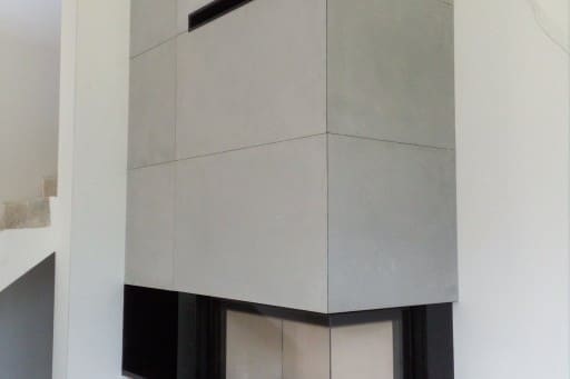 Kominki -beton architektoniczny