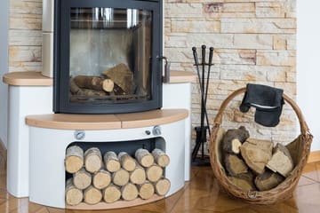 How to construct a fireplace surround?