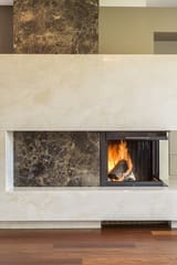 How to construct a fireplace surround?